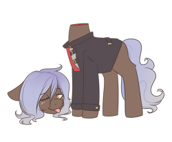 Size: 1412x1162 | Tagged: artist needed, safe, imported from derpibooru, oc, oc only, oc:princey, dullahan, pony, disembodied head, modular, simple background, solo, tongue out, transparent background