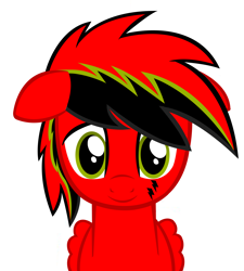 Size: 6768x7528 | Tagged: safe, artist:redthunder016, imported from derpibooru, oc, oc only, oc:red thunder, pegasus, pony, absurd resolution, solo