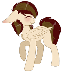 Size: 2241x2427 | Tagged: safe, artist:adostume, imported from derpibooru, oc, oc only, oc:sweety fly, pony, eyes closed, solo