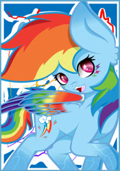 Size: 748x1068 | Tagged: safe, artist:absolitedisaster08, imported from derpibooru, rainbow dash, pony, female, rainbow power, solo