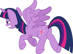 Size: 2999x2237 | Tagged: safe, artist:sollace, imported from derpibooru, twilight sparkle, alicorn, pony, the cutie re-mark, .svg available, angry, butt, female, flying, mare, plot, show accurate, simple background, solo, spread wings, transparent background, twilight sparkle (alicorn), vector, wings