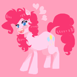 Size: 1024x1024 | Tagged: safe, artist:megaimpact, imported from derpibooru, pinkie pie, pony, female, heart, solo