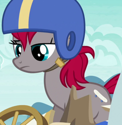 Size: 818x836 | Tagged: safe, imported from derpibooru, screencap, crimson skate, pony, the cart before the ponies, solo, unamused