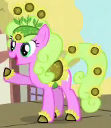 Size: 162x187 | Tagged: safe, imported from derpibooru, screencap, daisy, flower wishes, pony, one bad apple, clothes, costume, female, solo, sunflower