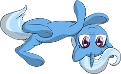 Size: 3375x2075 | Tagged: safe, artist:datapony, imported from derpibooru, trixie, pony, unicorn, behaving like a cat, female, flexible, high res, looking at you, on back, simple background, smiling, solo, transparent background, underhoof