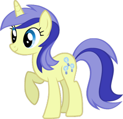 Size: 592x573 | Tagged: safe, imported from derpibooru, electric sky, pony, unicorn, leak, background pony, concept art, female, flash asset, mare, official, raised hoof, simple background, smiling, solo, transparent background