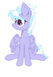 Size: 8063x11604 | Tagged: safe, artist:starstridepony, imported from derpibooru, cloudchaser, pony, absurd resolution, cute, ear fluff, female, fluffy, simple background, sitting, solo, transparent background