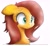 Size: 2432x2224 | Tagged: safe, artist:ando, imported from derpibooru, fluttershy, pony, cute, female, shyabetes, simple background, smiling, solo
