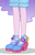 Size: 253x399 | Tagged: safe, imported from derpibooru, pinkie pie, equestria girls, legend of everfree, clothes, dress, female, gala dress, high heels, legs, pictures of legs, platform shoes, solo