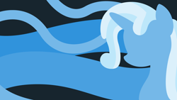 Size: 3840x2160 | Tagged: safe, artist:badumsquish, derpibooru exclusive, imported from derpibooru, trixie, goo, lamia, original species, bust, female, lamiafied, minimalist, modern art, portrait, simple, slime, solo, species swap, tentacles, trixiechidna, wallpaper