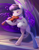Size: 1700x2200 | Tagged: safe, artist:viwrastupr, imported from derpibooru, octavia melody, pony, backwards cutie mark, bipedal, bow (instrument), close-up, female, music, music notes, musical instrument, solo, stage, violin, violin bow