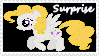 Size: 99x56 | Tagged: safe, artist:cupcakeattack85, imported from derpibooru, surprise, pony, deviantart stamp, female, g1, g1 to g4, g4, generation leap, solo