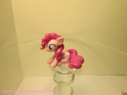 Size: 4608x3456 | Tagged: safe, artist:earthenpony, imported from derpibooru, pinkie pie, pony, absurd resolution, craft, female, photo, sculpture, solo, table, traditional art