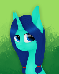 Size: 1600x2000 | Tagged: safe, artist:verabrony, imported from derpibooru, oc, oc only, pony, unicorn, bust, female, mare, portrait, solo