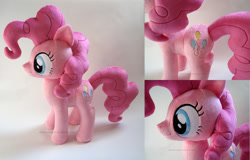 Size: 2343x1500 | Tagged: safe, artist:planetplush, imported from derpibooru, pinkie pie, pony, close-up, irl, photo, plushie, solo