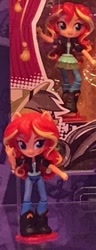 Size: 406x1059 | Tagged: safe, imported from derpibooru, sunset shimmer, equestria girls, cropped, doll, equestria girls minis, irl, photo, solo, toy