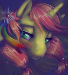 Size: 1024x1127 | Tagged: safe, artist:kissthethunder, imported from derpibooru, alicorn, pony, female, g1, gift art, solo