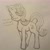 Size: 2646x2660 | Tagged: safe, artist:larrykitty, artist:php156, imported from derpibooru, starlight glimmer, pony, unicorn, dialogue, female, monochrome, open mouth, sketch, smiling, solo