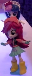 Size: 359x855 | Tagged: safe, imported from derpibooru, bon bon, roseluck, sweetie drops, equestria girls, doll, equestria girls minis, female, irl, photo, toy