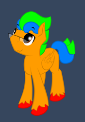 Size: 1280x1824 | Tagged: safe, artist:alexi148, imported from derpibooru, oc, oc only, oc:summer lights, pegasus, pony, male, solo