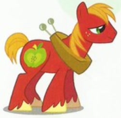 Size: 651x639 | Tagged: safe, imported from derpibooru, big macintosh, earth pony, pony, low quality, male, needs more jpeg, solo, stallion, upscaled