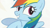 Size: 1136x640 | Tagged: safe, imported from derpibooru, rainbow dash, female, looking at you, low quality, needs more jpeg, solo, upscaled