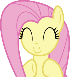 Size: 1877x2058 | Tagged: safe, artist:cyanlightning, imported from derpibooru, fluttershy, pony, gauntlet of fire, animated, clapping, clapping ponies, cute, eyes closed, female, gif, happy, mare, recolor, shyabetes, simple background, smiling, solo, transparent background, vector