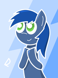 Size: 600x800 | Tagged: safe, artist:dragonluncher, imported from derpibooru, oc, oc only, earth pony, pony, simple background, solo