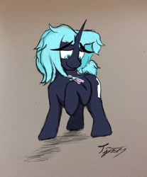 Size: 822x994 | Tagged: safe, artist:life of a little blue horse, imported from derpibooru, oc, oc only, oc:tipsey, dragonfly, insect, digital art, solo