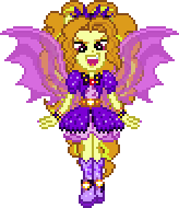 Size: 164x190 | Tagged: safe, artist:botchan-mlp, imported from derpibooru, adagio dazzle, equestria girls, adoragio, animated, blinking, cute, desktop ponies, evil grin, female, fin wings, gif, grin, looking at you, pixel art, ponied up, simple background, smiling, solo, sprite, transparent background
