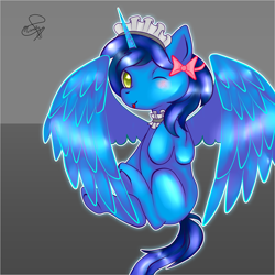 Size: 2000x2000 | Tagged: safe, artist:php23, deleted from derpibooru, imported from derpibooru, oc, oc only, alicorn, pony, alicorn oc, clothes, crossdressing, cute, maid, male, solo