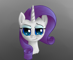 Size: 1414x1176 | Tagged: safe, artist:mc_labs15, artist:mclabs15, imported from derpibooru, rarity, pony, unicorn, cute, eyebrows, female, raised eyebrow, simple background, solo