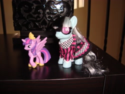 Size: 3072x2304 | Tagged: safe, artist:faerie-starv, imported from derpibooru, photo finish, twilight sparkle, alicorn, pony, blind bag, irl, photo, ponymania, toy, twilight sparkle (alicorn)