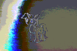 Size: 720x480 | Tagged: safe, artist:clawshawt, artist:wheredamaresat, imported from derpibooru, twilight sparkle, animated, databending, error, eyes closed, female, frown, gif, glitch, glitch art, gritted teeth, sketch, smiling, solo, teleportation, wide eyes, worried
