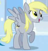 Size: 157x166 | Tagged: safe, imported from derpibooru, screencap, derpy hooves, pegasus, pony, sonic rainboom (episode), cropped, female, picture for breezies, smiling, solo
