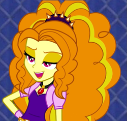 Size: 559x532 | Tagged: safe, imported from derpibooru, adagio dazzle, equestria girls, costanza face, female, ishygddt, meme, solo