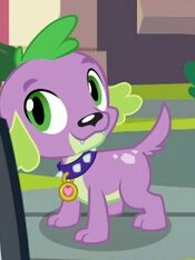 Size: 175x234 | Tagged: safe, imported from derpibooru, screencap, spike, dog, equestria girls, looking at you, male, solo, spike the dog, tail