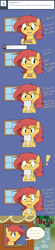 Size: 1280x5828 | Tagged: safe, artist:hummingway, imported from derpibooru, oc, oc only, oc:pan pare, pony, absurd resolution, ask-humming-way, dialogue, tumblr, tumblr comic