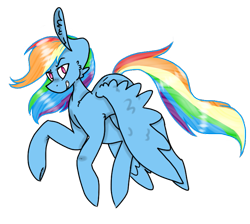 Size: 733x656 | Tagged: safe, artist:spitfirekat, imported from derpibooru, rainbow dash, pony, female, flying, simple background, solo, spread wings, transparent background