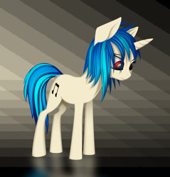 Size: 733x768 | Tagged: safe, artist:styroponyworks, imported from derpibooru, dj pon-3, vinyl scratch, pony, female, solo, wrong eye color