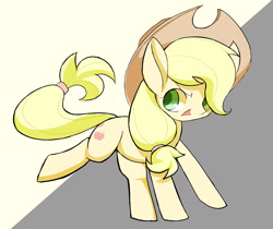 Size: 2380x2000 | Tagged: safe, artist:ccc, imported from derpibooru, applejack, earth pony, pony, female, solo