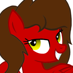 Size: 1000x1000 | Tagged: safe, artist:toyminator900, imported from derpibooru, oc, oc only, oc:crisp, pegasus, pony, bedroom eyes, rule 63, simple background, solo, transparent background