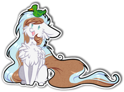 Size: 602x445 | Tagged: safe, artist:tay-niko-yanuciq, artist:tenebristayga, imported from derpibooru, oc, oc only, oc:waffles, duck, pegasus, pony, chest fluff, cute, long mane, simple background, solo, transparent background