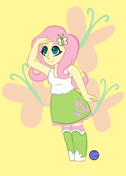 Size: 1500x2100 | Tagged: safe, artist:zeal-eel, imported from derpibooru, fluttershy, equestria girls, female, solo