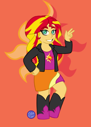 Size: 1500x2100 | Tagged: safe, artist:zeal-eel, imported from derpibooru, sunset shimmer, equestria girls, female, solo