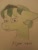 Size: 900x1200 | Tagged: safe, artist:knightsmile, imported from derpibooru, oc, oc only, oc:atjour service, pony, solo, traditional art