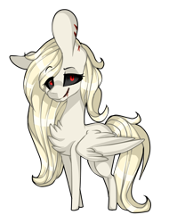 Size: 808x1065 | Tagged: safe, artist:symphstudio, artist:xxmissteaxx, imported from derpibooru, oc, oc only, pegasus, pony, black sclera, chest fluff, female, mare, simple background, solo, transparent background