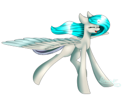 Size: 3917x3150 | Tagged: safe, artist:punzieflower2002, imported from derpibooru, oc, oc only, oc:myukyu, pegasus, pony, female, mare, simple background, solo, spread wings, transparent background
