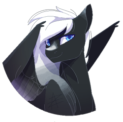 Size: 496x490 | Tagged: safe, artist:myralilth, imported from derpibooru, oc, oc only, pegasus, pony, bust, male, portrait, simple background, solo, stallion, transparent background