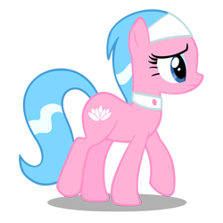 Size: 1600x1600 | Tagged: safe, artist:hendro107, imported from derpibooru, aloe, pony, applejack's "day" off, .psd available, anxious, female, simple background, solo, spa pony, transparent background, vector, walking
